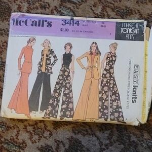 Vintage McCall's Sewing Pattern 3414